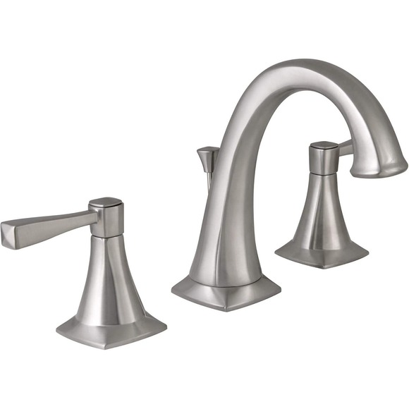 Design House 546937 Perth 2-Handle Lavatory Faucet Satin Nickel Finish